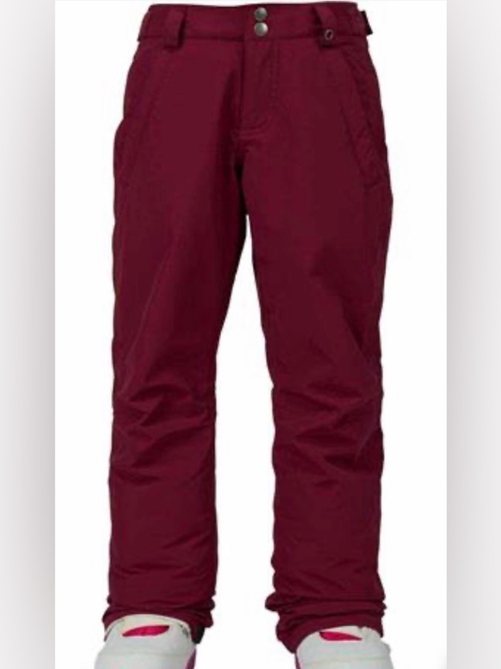 Burton Sweetart Girls DRYRIDE Insulated Snow Pants Sangria Size L 14/16